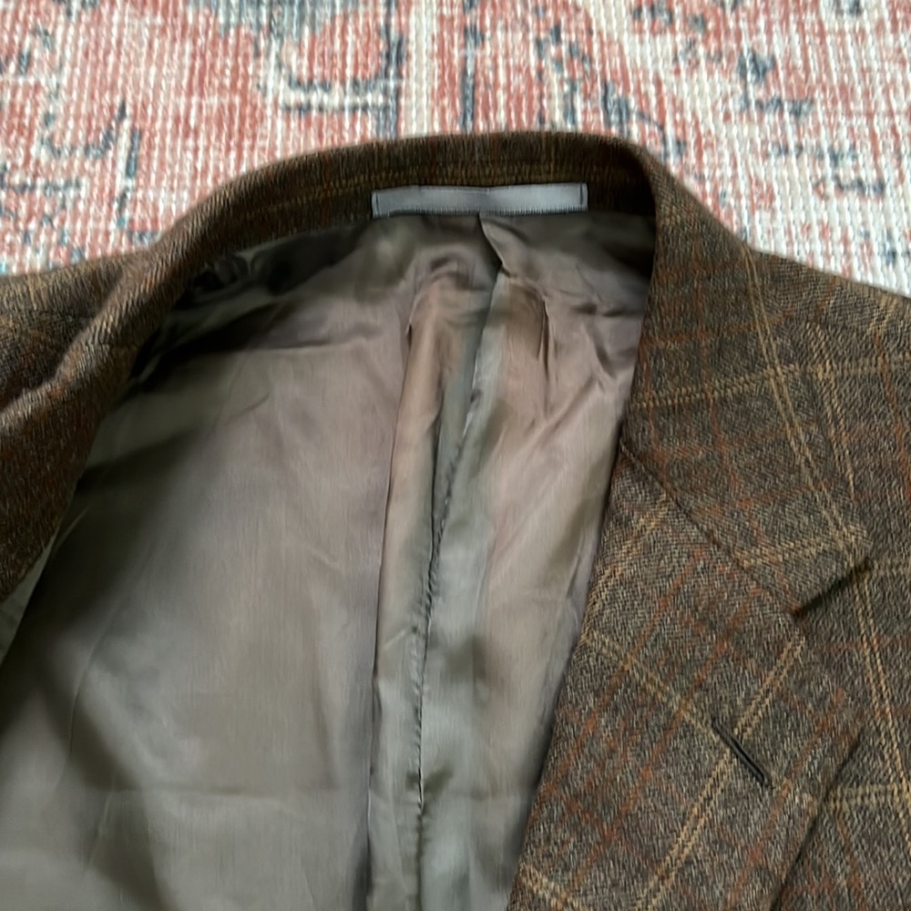 Neumann Marcus Hickey Freeman Wool Cashmere Blend Blazer Sport Coat - Picture 5 of 10